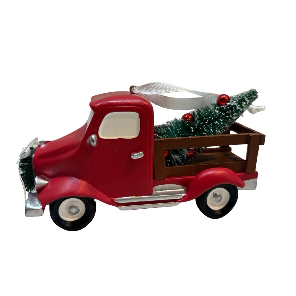 Hallmark Red Truck Holiday Ornament